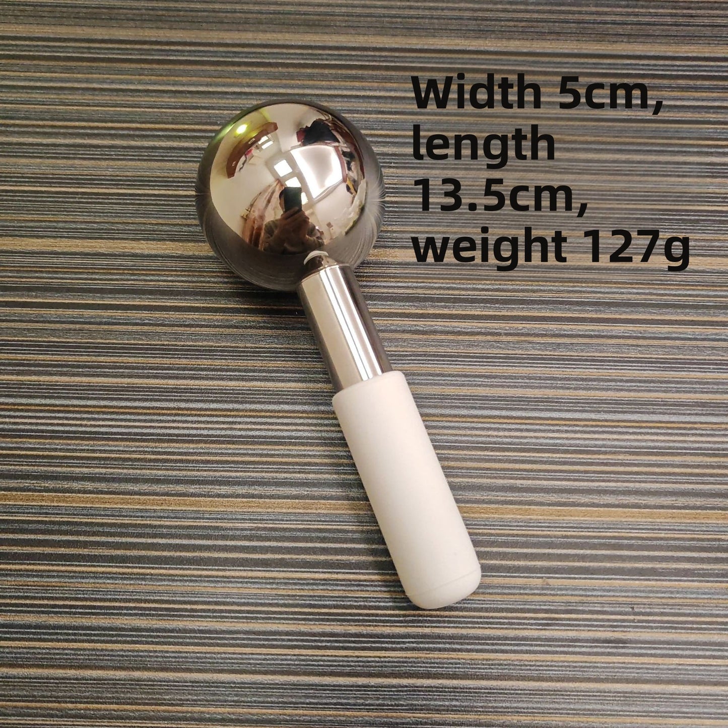 Stainless Steel Facial and Neck Cryo Globe Roller